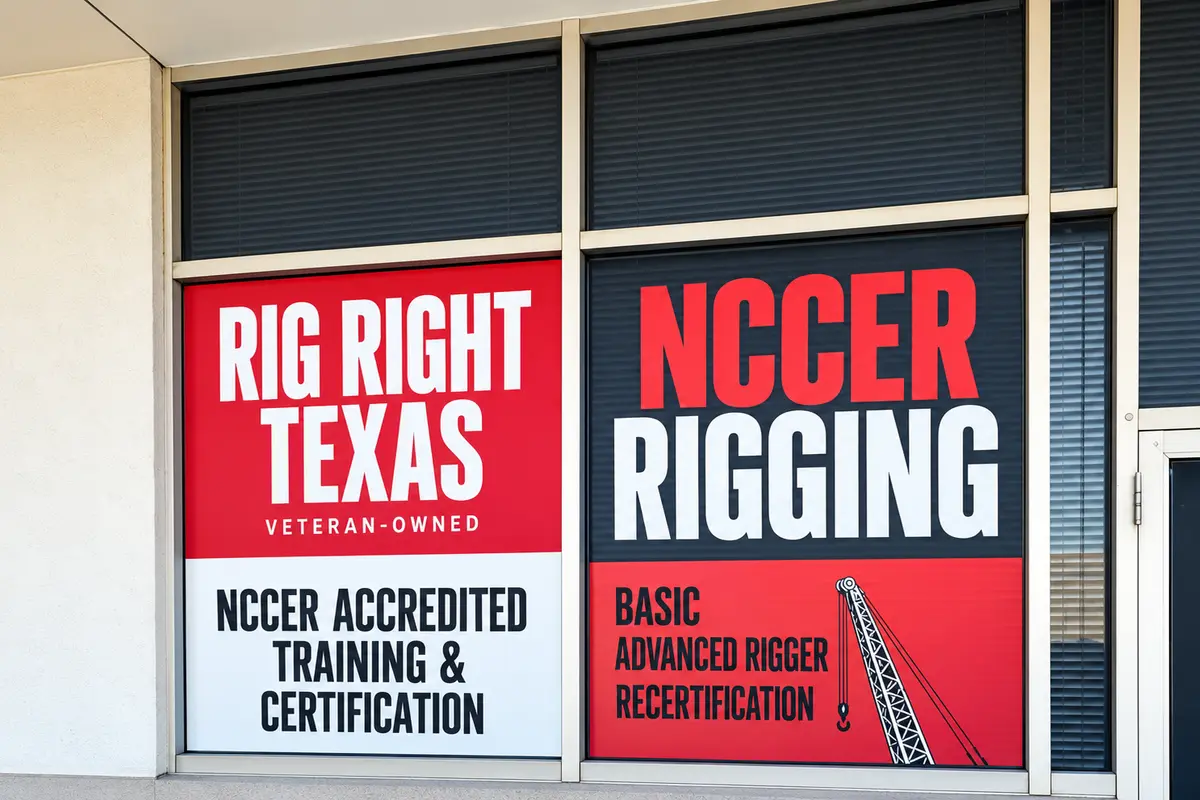 Rig Right Texas NCCER training center in Portland, Texas