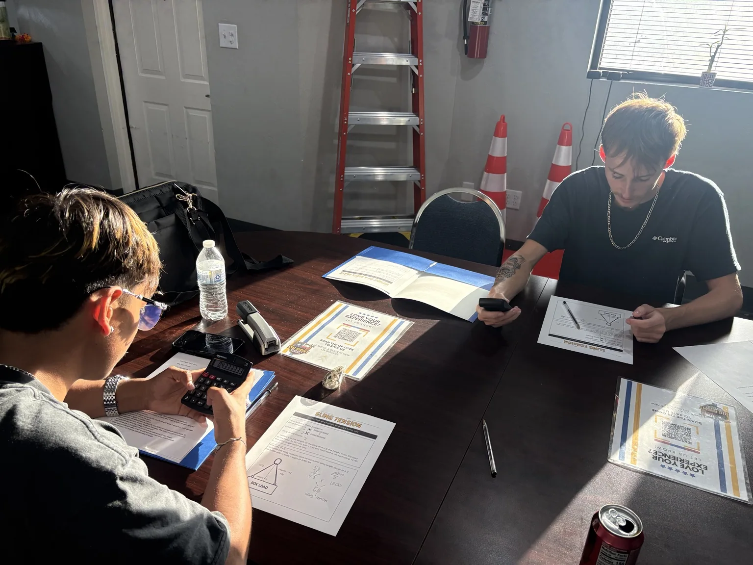 One-on-one student support at Rig Right Texas