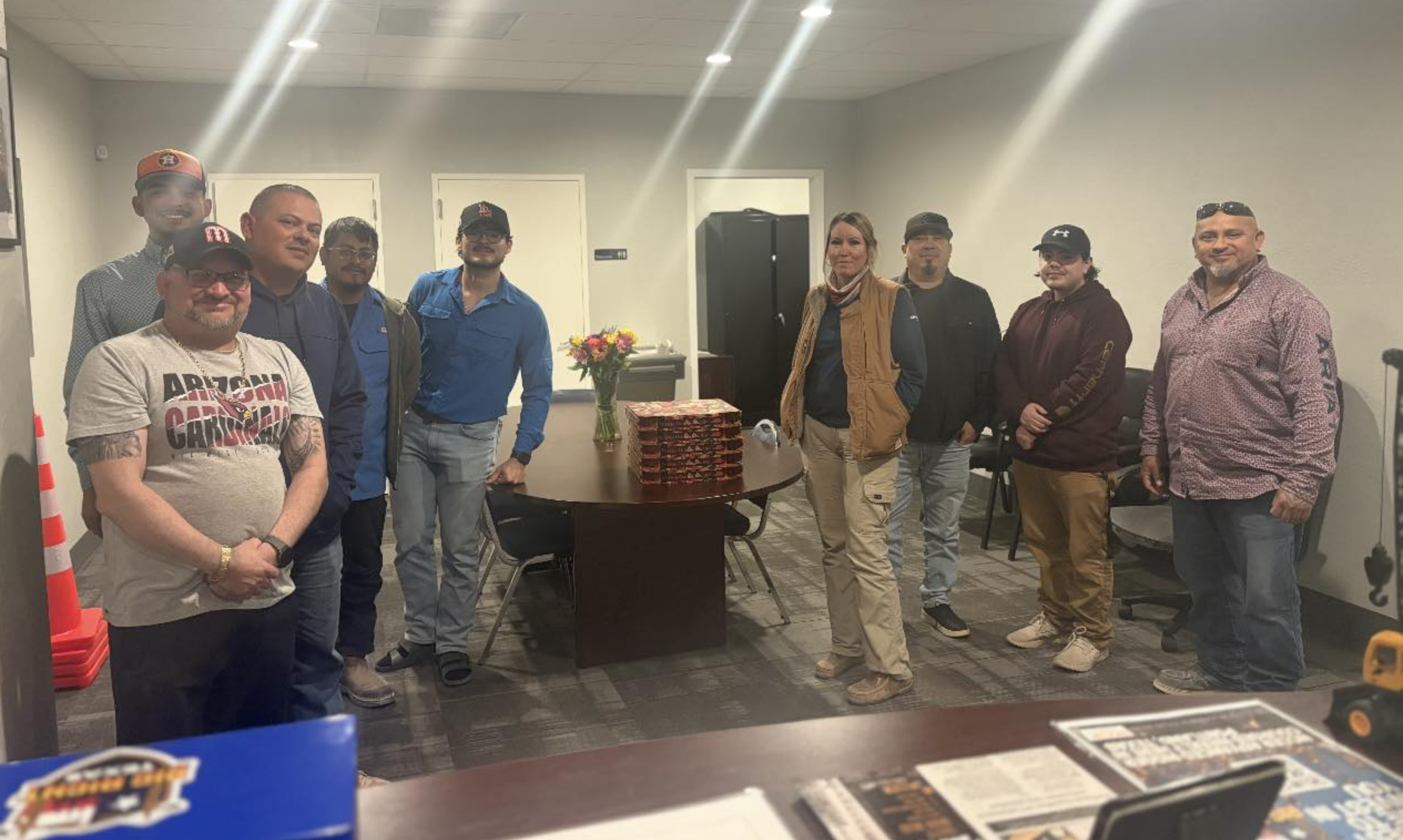 Safety training students at Rig Right Texas